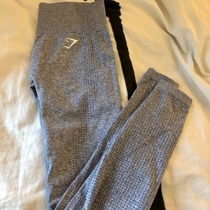 Gymshark Vital Seamless Leggings - Steel Blue Marl